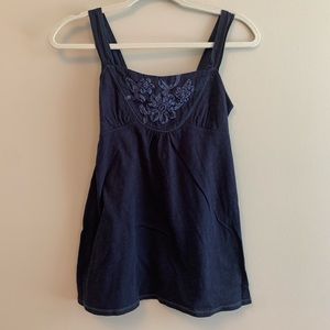 American Eagle Navy Blue spaghetti strap small